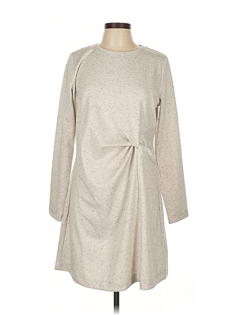 Ann Taylor Loft Casual Dress In Silver