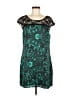 Express Paisley Teal Cocktail Dress Size M - photo 1