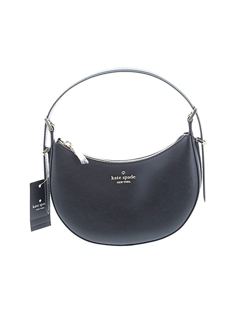Kate Spade New York Leather Satchel In Black