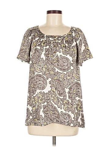 MICHAEL Michael Kors Short Sleeve Blouse (view 1)