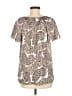 MICHAEL Michael Kors 100% Polyester Gray Short Sleeve Blouse Size M - photo 2