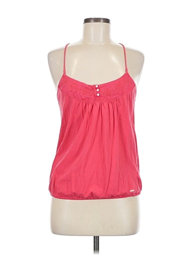 Pre-owned Aéropostale Tank Top Pink Halter Neckline Tops