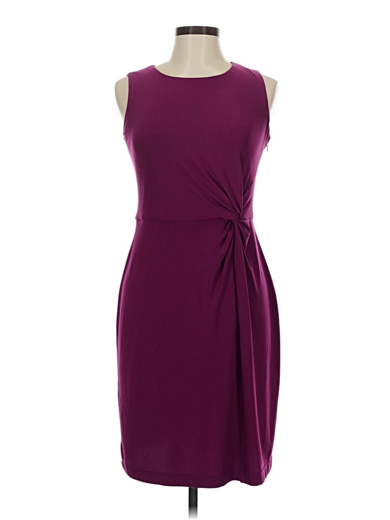 Pre-owned Nine West Cocktail Dress In Burgundy