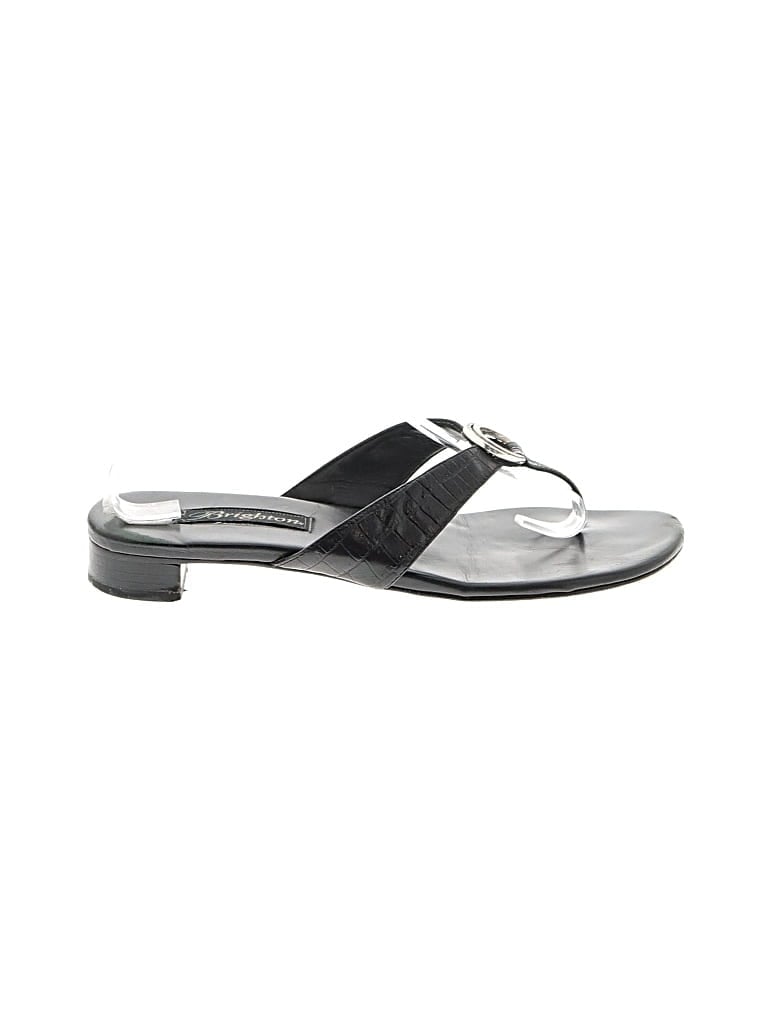 Pre-owned Brighton Sandals In Black