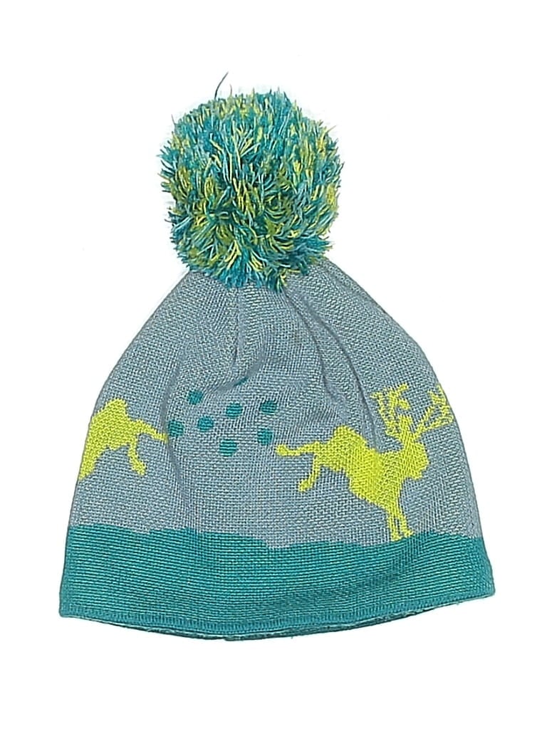 Pre-owned Stio Kids' Beanie Hat In Blue