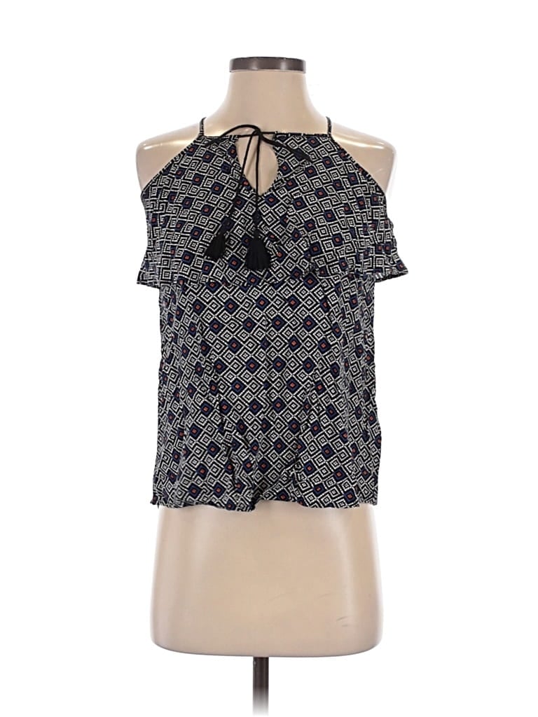 Pre-owned Old Navy Sleeveless Blouse In Black