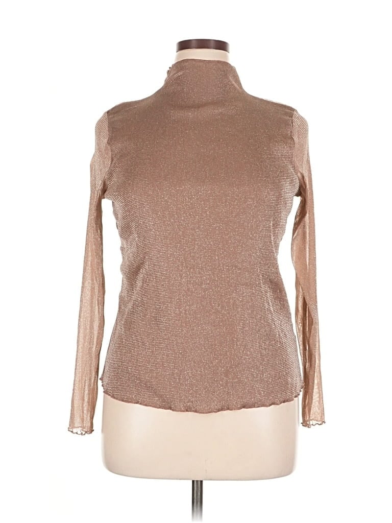 Maurices Long Sleeve Turtleneck In Brown