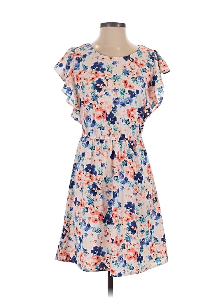 Pre-owned Merona Casual Dress In Blue