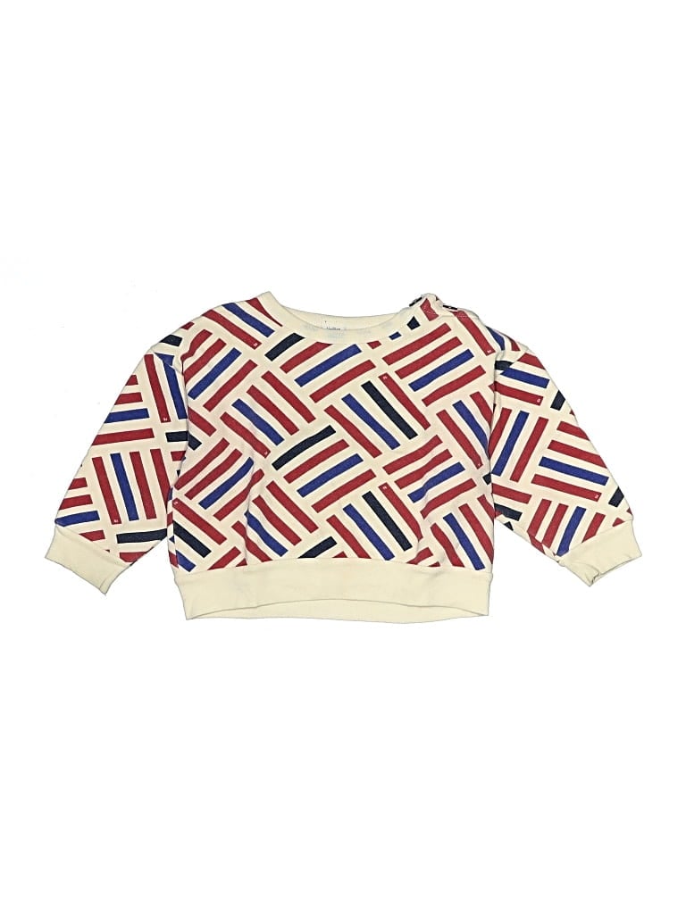 Pre-owned Petit Bateau Kids' Pullover Sweater In Gold