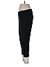 Ecru Solid Black Dress Pants Size L - photo 5