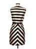 Topshop 100% Polyester Stripes Tan Cocktail Dress Size 4 - photo 2