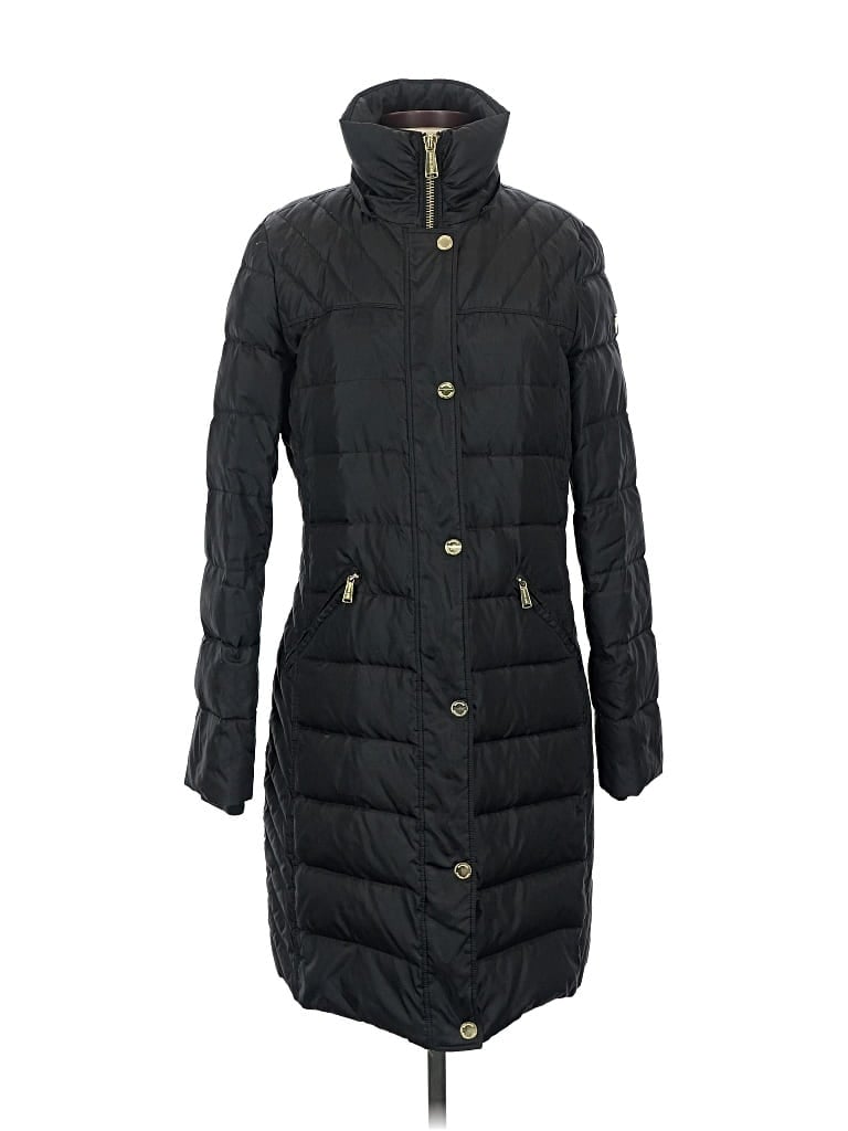 Pre-owned Michael Michael Kors Coat In Black