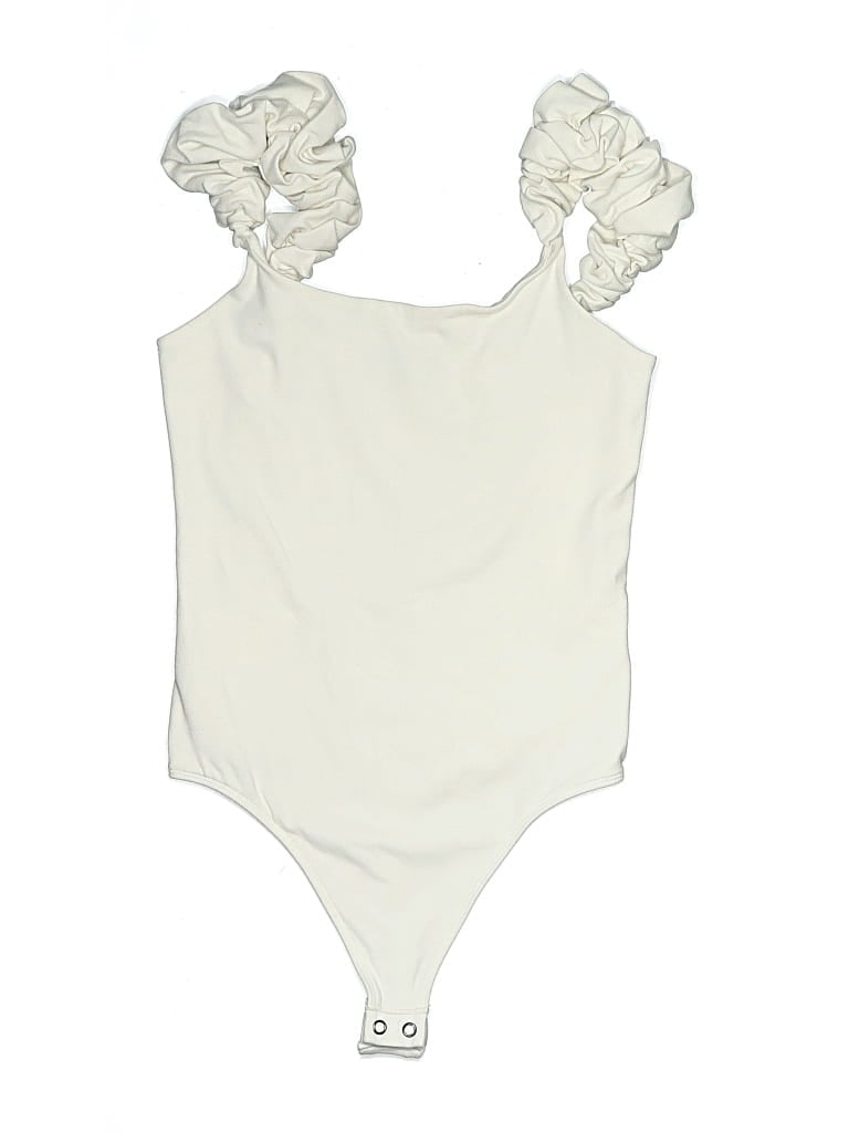 Pre-owned Express Bodysuit In White