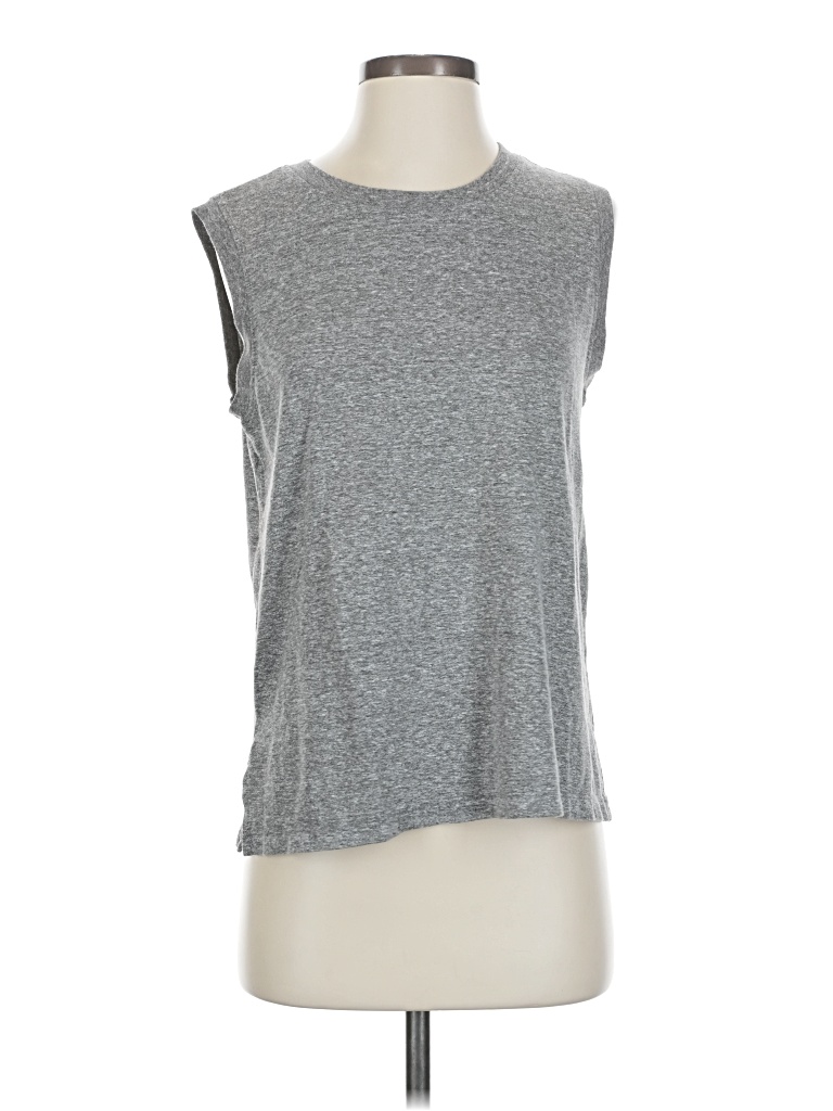 Pre-owned Rivet & Thread Sleeveless T-shirt In Gray