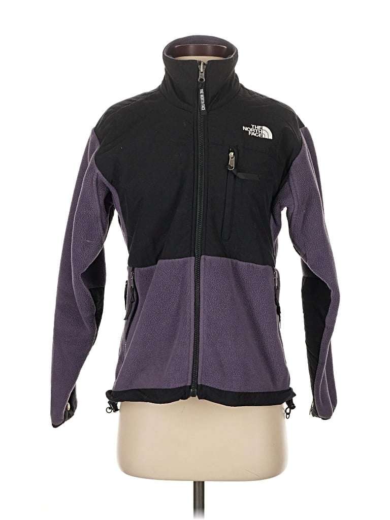 Pre-owned The North Face Fleece Jacket In Purple