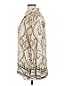 H&M Paisley Silver Long Sleeve Blouse Size L - photo 5