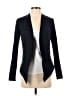 BCBGeneration Black Blue Blazer Size 2 - photo 1