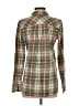 J.Crew Always Plaid Green Long Sleeve Button-Down Shirt Size 4 - photo 2