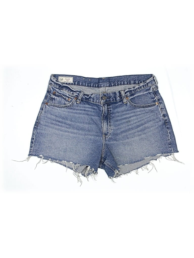 Pre-owned Gap Denim Shorts In Blue