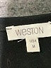 Weston 100% Polyester Black 3/4 Sleeve Blouse Size M - photo 7
