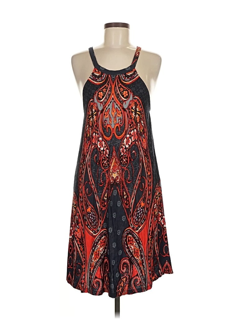 Pre-owned Lascana For Venus Casual Dress In Red