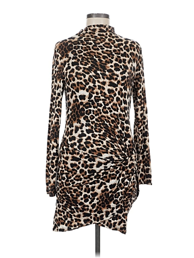 Pre-owned Love In Casual Dress In Brown