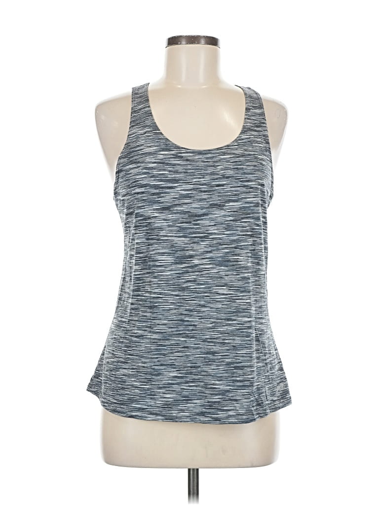 Pre-owned Avia Sleeveless Top Gray Halter Neckline Tops