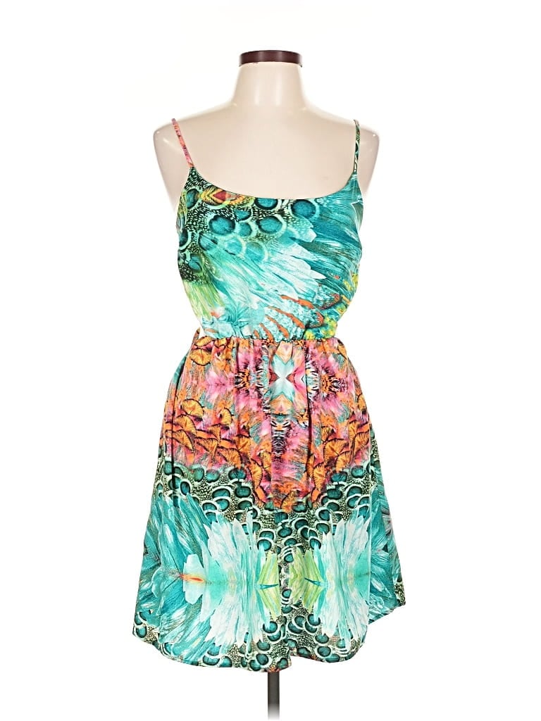 Pre-owned Tyche Casual Dress In Blue