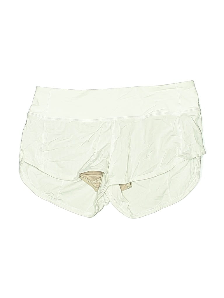 Pre-owned Lululemon Athletica Athletic Shorts In White