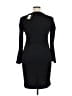 Halston Black Cocktail Dress Size 14 - photo 2