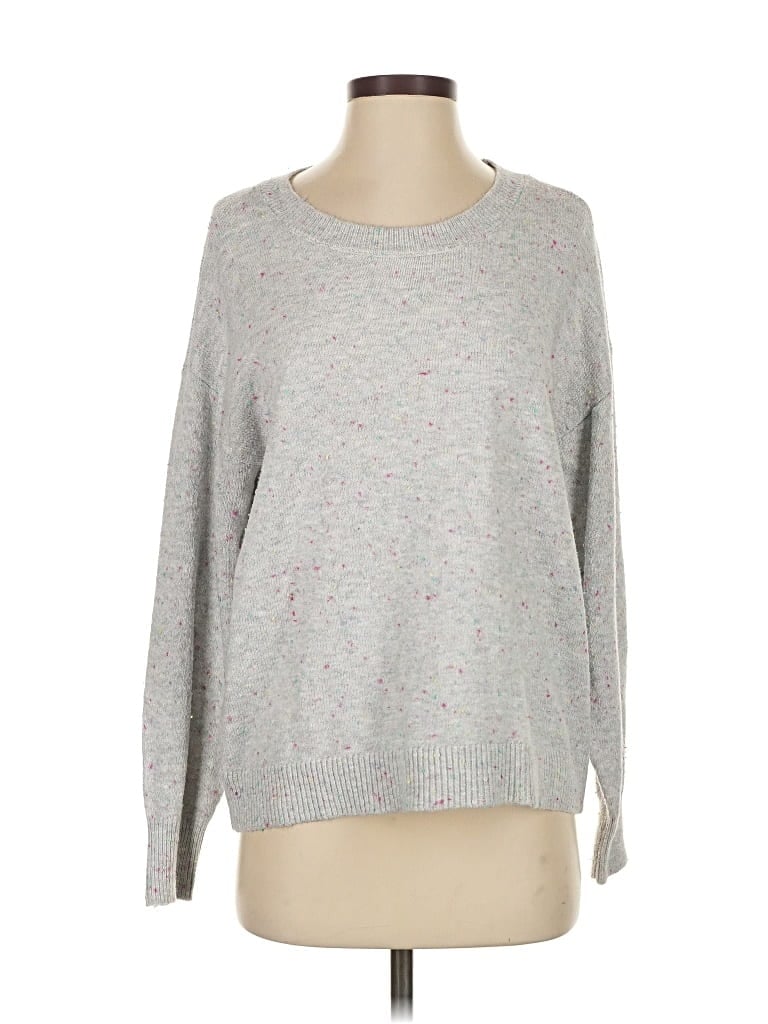 ANN TAYLOR LOFT Pre-owned Pullover Sweater In Gray