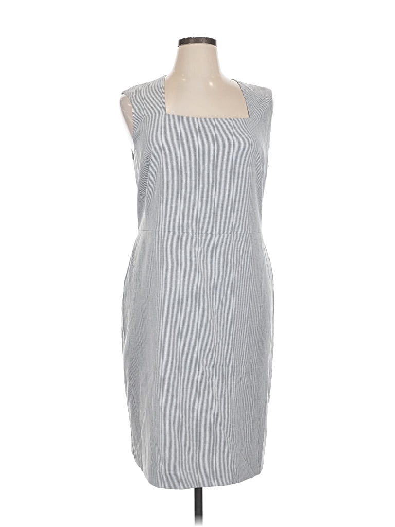 Ann Taylor Factory Casual Dress In Gray