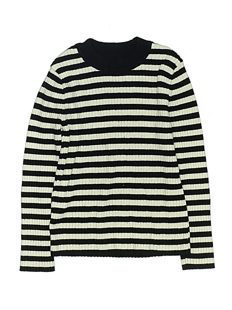 Pre-owned Zara Kids' Long Sleeve Turtleneck In Gold