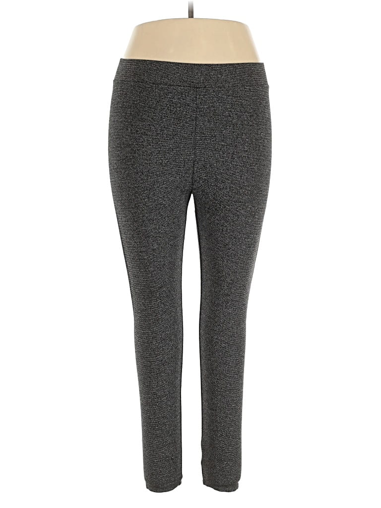 Pre-owned Lou & Grey For Loft Active Pants In Gray