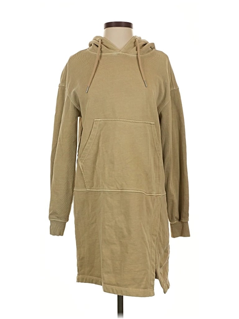 Pre-owned 7 For All Mankind Casual Dress In Brown