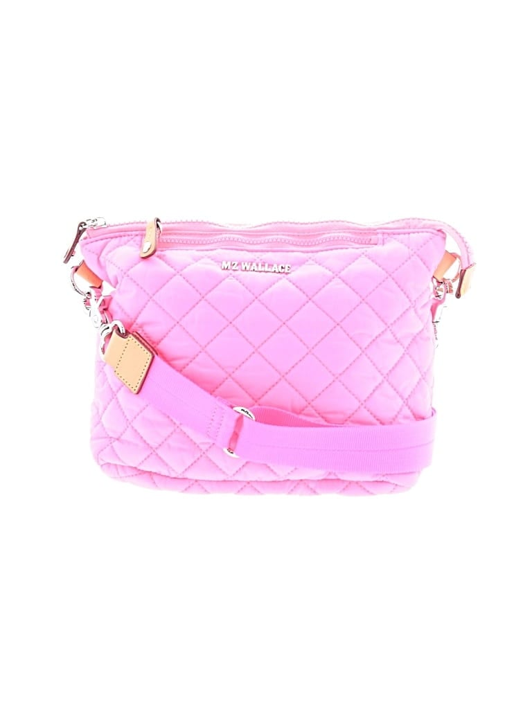 Pre-owned Mz Wallace Crossbody Bag In Pink