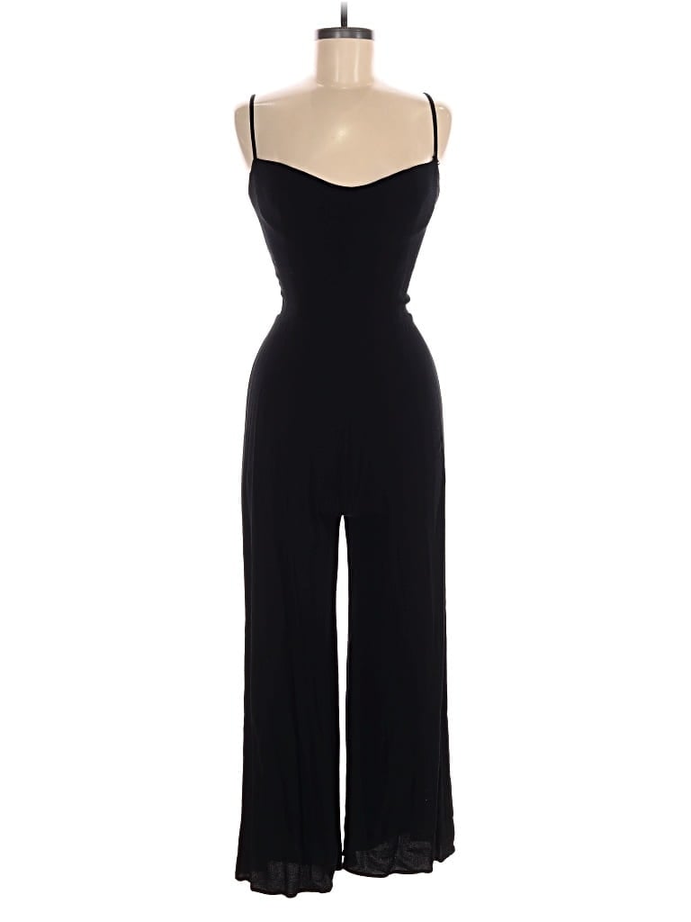 Pre-owned Reformation Jumpsuit In Black