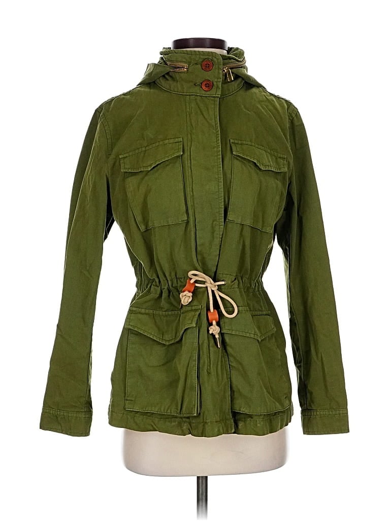 Pre-owned Levi's Raincoat In Green