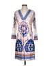 Hale Bob Paisley White Casual Dress Size S - photo 1