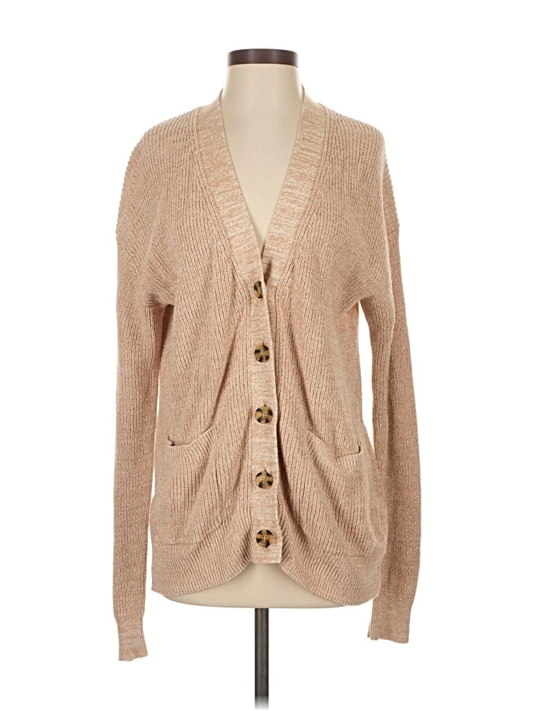 Pre-owned Gap Cardigan Sweater In Brown