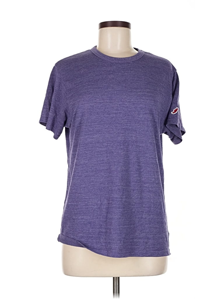 Pre-owned League Short Sleeve T-shirt In Purple
