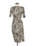Sara Campbell Graphic Gray Cocktail Dress Size 6 - photo 2