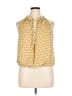 Max Studio 100% Polyester Yellow Sleeveless Blouse Size XL - photo 1