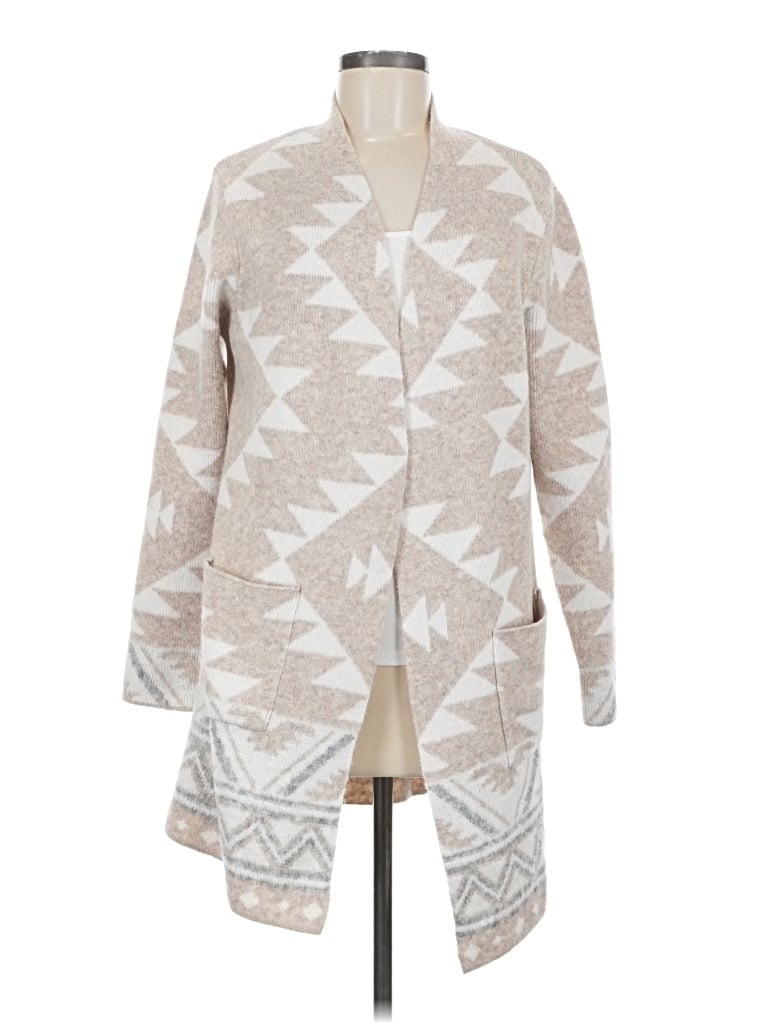 Pre-owned Frye Cardigan Sweater In Brown