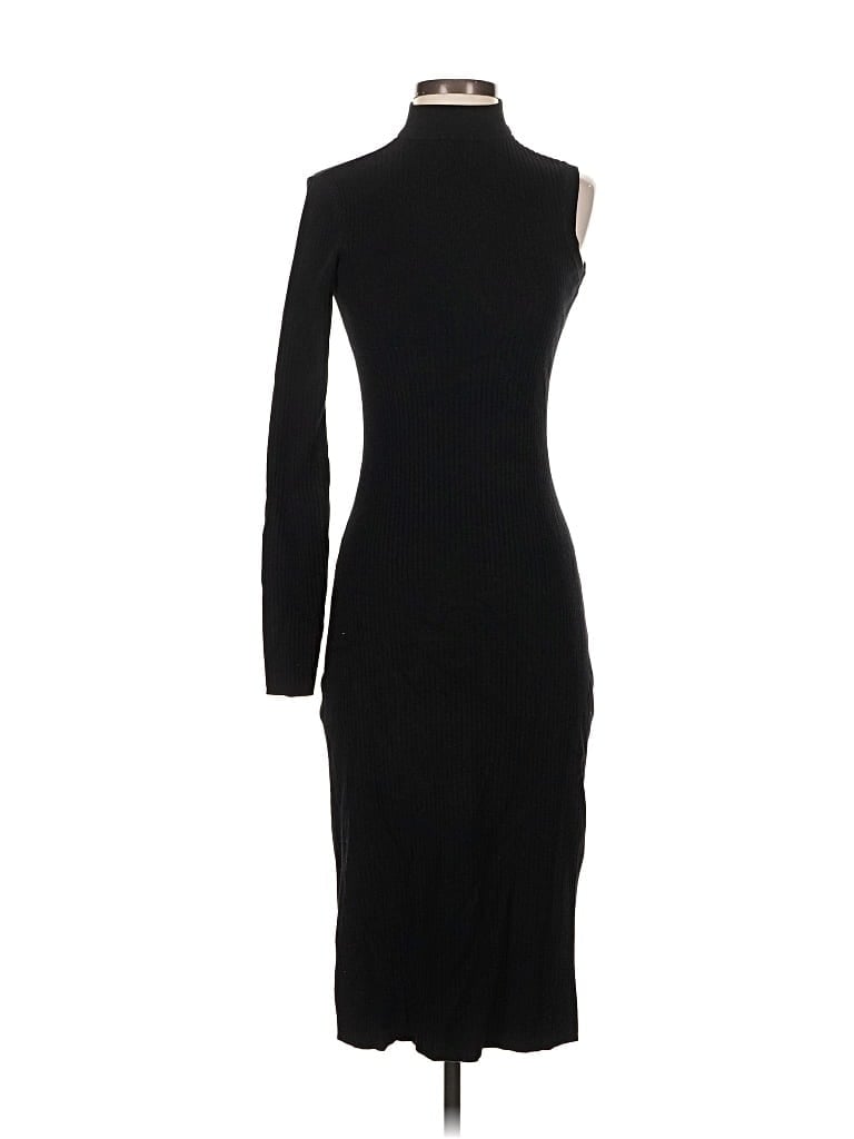 Pre-owned Who What Wear Cocktail Dress In Black
