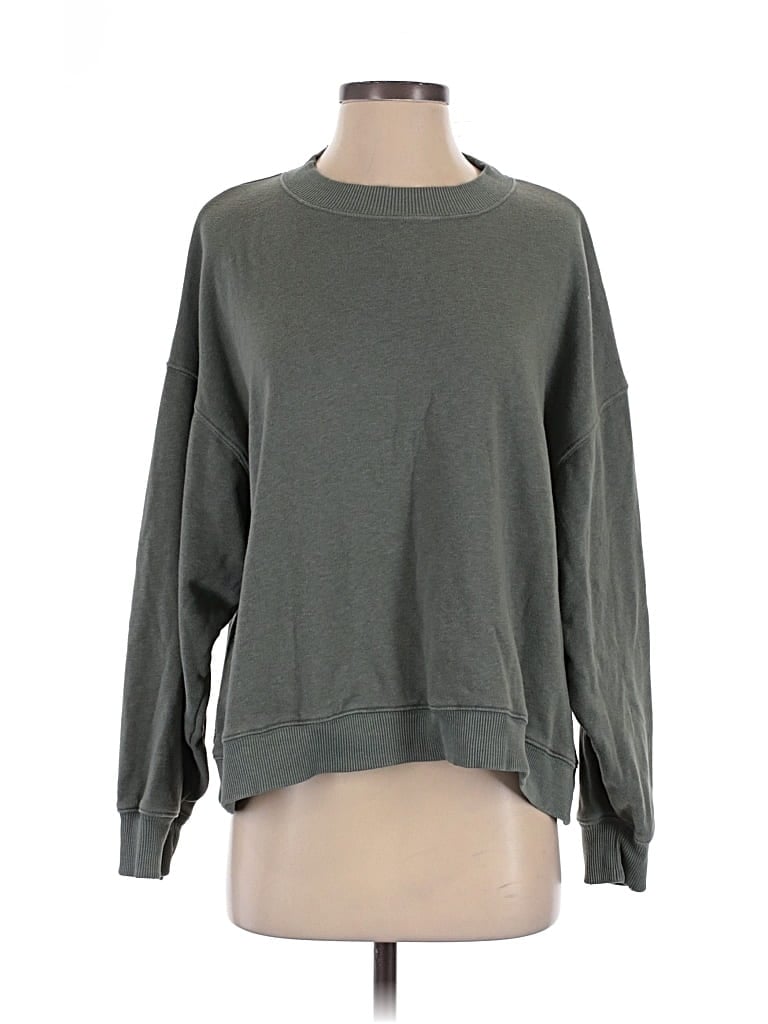 Pre-owned American Eagle Outfitters Sweatshirt In Gray