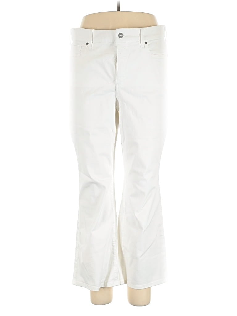 Pre-owned Nydj Jeans In White