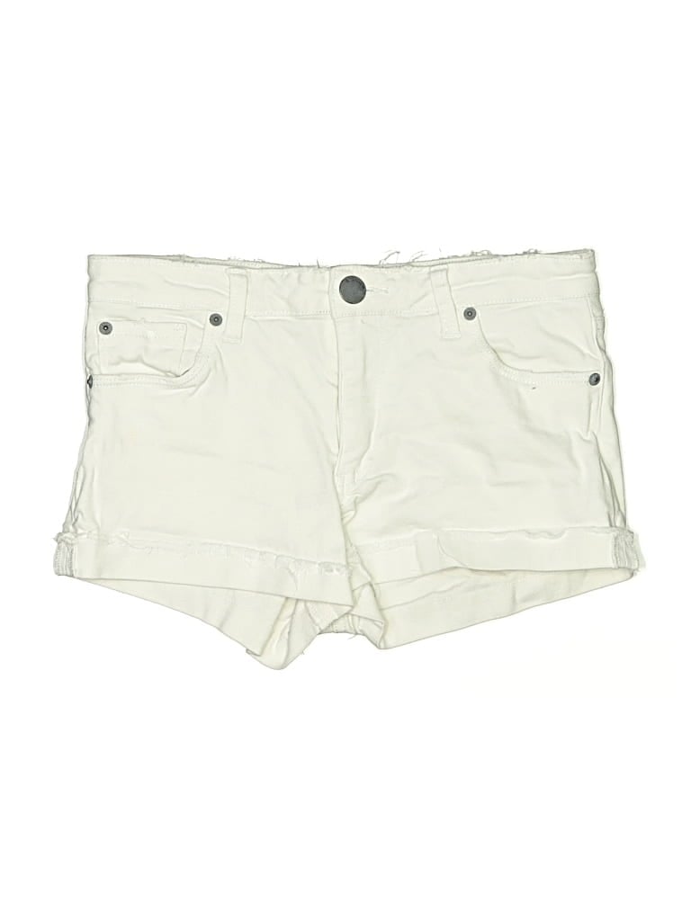 Pre-owned Sts Blue Denim Shorts In White