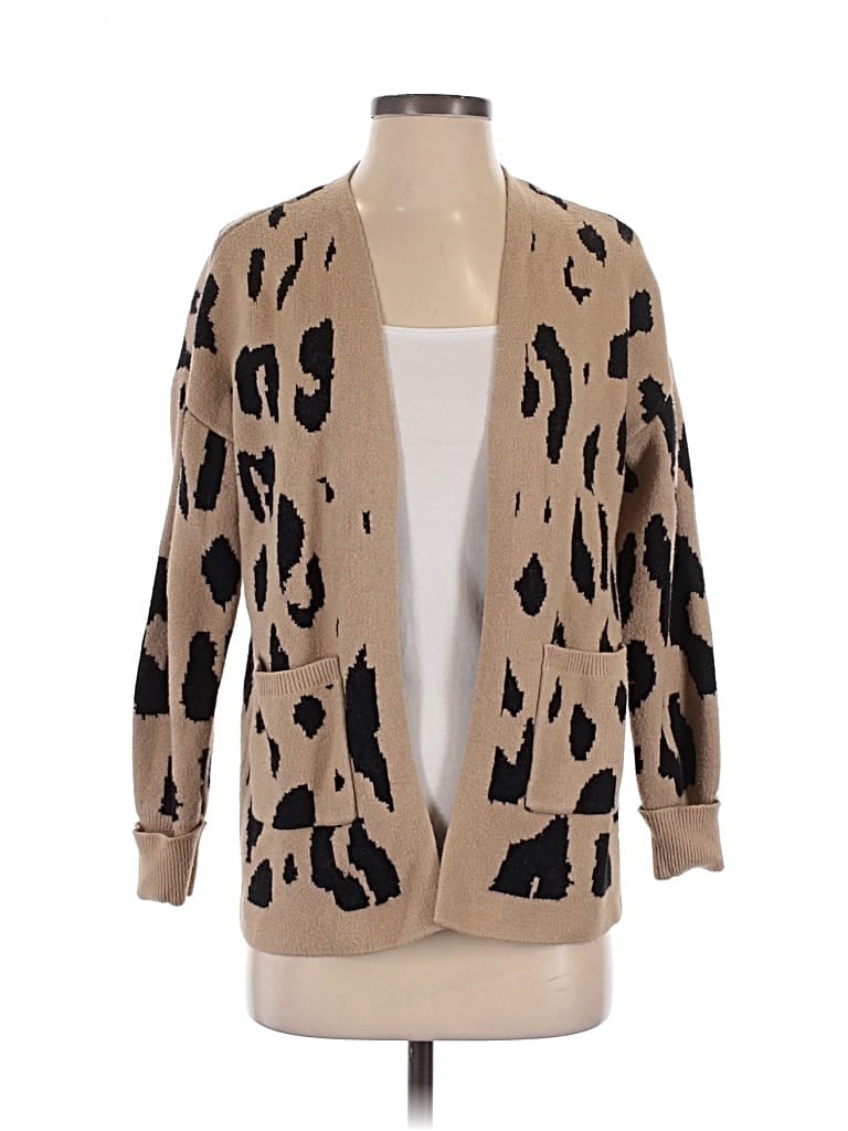 Pre-owned Merokeety Cardigan Sweater In Brown