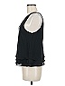 Parker 100% Polyester Black Sleeveless Blouse Size M - photo 5